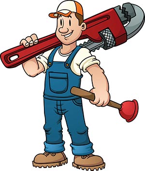 animated plumber